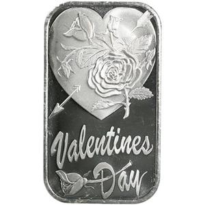 United States / Silver Ounce SilverTowne - Valentines Day - reverse photo