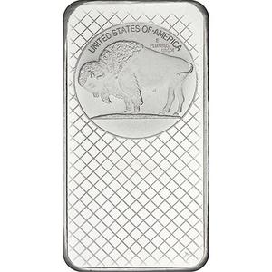 United States / Silver Ten Ounces SilverTowne - Buffalo Bar - obverse photo