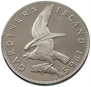 United States / Pattern Dollar 1965 Gardiner's Island - obverse photo