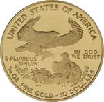 United States / Gold Quarter Ounce 2006 American Eagle - reverse photo