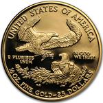 United States / Gold Half Ounce 2001 American Eagle / Proof (West Point Mint) - reverse photo