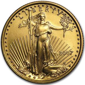 United States / Gold Quarter Ounce 2007 American Eagle - obverse photo