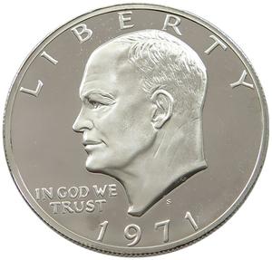United States / One Dollar 1971 - obverse photo