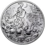 Silver Ounce 2021 Medieval Legends - Pied Piper: Photo Coin, United States, Silver Ounce 2021 Medieval Legends - Pied Piper / thumbnail