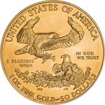 Gold Ounce 1996 American Eagle: Photo 1996 1 oz Gold Coin Eagle Bullion / thumbnail