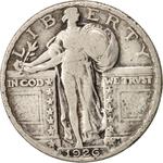Quarter Dollar 1926 Standing Liberty: Photo United States - Standing Liberty Quarter 1926 / thumbnail