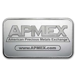 United States / Silver Five Ounces APMEX Bar - obverse photo