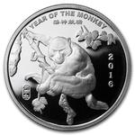 Silver Half Ounce 2016 Year of the Monkey: Photo Coin, United States, Silver Half Ounce 2016 Year of the Monkey / thumbnail