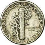 One Dime 1931 Mercury: Photo United States - Mercury Dime 1931 / thumbnail