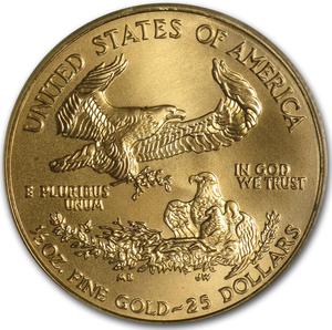 United States / Gold Half Ounce 2001 American Eagle - reverse photo