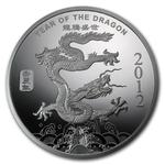 Silver Ounce 2012 Year of the Dragon: Photo Coin, United States, Silver Ounce 2012 Year of the Dragon / thumbnail