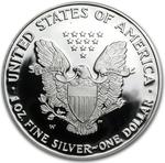 United States / Silver Ounce 2007 American Eagle / Proof - reverse photo