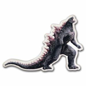 United States / Silver Ounce Shaped (2024) Godzilla vs Kong - Godzilla - reverse photo