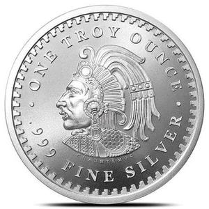 United States / Silver Ounce - Aztec Calendar, Golden State Mint - reverse photo