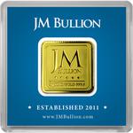Gold Five Grams - JM Bullion Square Bar: Photo Coin, United States, Gold Five Grams - JM Bullion Square Bar / thumbnail