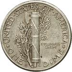 United States / One Dime 1927 Mercury - reverse photo
