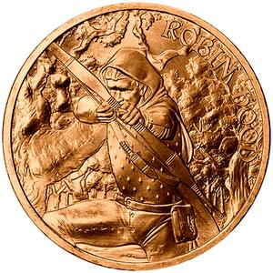 United States / Copper Ounce 2021 Medieval Legends - Robin Hood - reverse photo