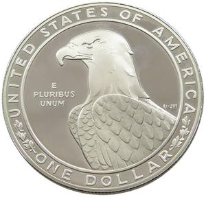 United States / One Dollar 1983 Olympic Games - reverse photo