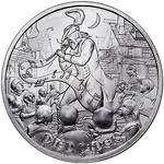 Silver Ounce Medieval Legends - Pied Piper: Photo Coin, United States, Silver Ounce Medieval Legends - Pied Piper / thumbnail