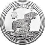 Silver Ounce 2019 Apollo 11: Photo Coin, United States, Silver Ounce 2019 Apollo 11 / thumbnail