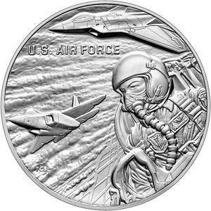 United States / Silver Medal 2022 Air Force - reverse photo