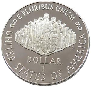 United States / One Dollar 1987 Constitution Anniversary - reverse photo