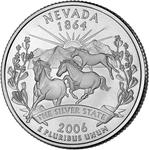 Quarter Dollar 2006 Nevada: Photo 2006 Nevada State Quarter / thumbnail
