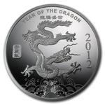 Silver Five Ounces 2012 Year of the Dragon: Photo Coin, United States, Silver Five Ounces 2012 Year of the Dragon / thumbnail