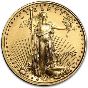 United States / Gold Tenth-Ounce 2007 American Eagle - obverse photo