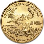 Gold Tenth-Ounce 2004 American Eagle: Photo 2004 1/10 oz American Gold Eagle BU / thumbnail