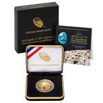 Gold Quarter Ounce 2019 Moon Landing: Photo Coin, United States, Gold Quarter Ounce 2019 Moon Landing / thumbnail