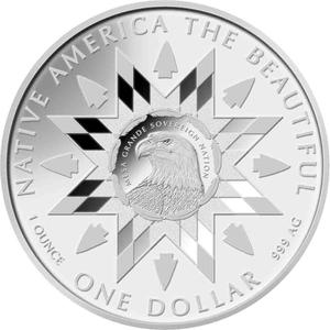 United States / Silver Ounce 2023 Native America - New Mexico - obverse photo