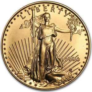 United States / Gold Half Ounce 1994 American Eagle - obverse photo