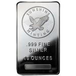 Silver Ten Ounces Bar - Sunshine Minting: Photo Coin, United States, Silver Ten Ounces Bar - Sunshine Minting / thumbnail