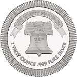 Silver Ounce 2016 Liberty Bell, Stackable: Photo Coin, United States, Silver Ounce 2016 Liberty Bell, Stackable / thumbnail