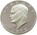 One Dollar 1972: Photo Coin, United States, One Dollar 1972 / thumbnail