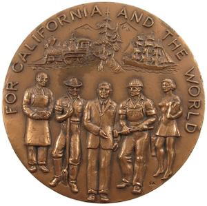 United States / Medal 1970 California - reverse photo