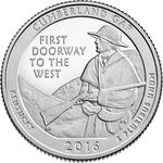 United States / Quarter Dollar 2016 Cumberland Gap / Proof, San Francisco Mint - reverse photo