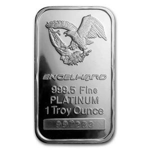United States / Platinum Ounce Bar - Engelhard Eagle - reverse photo