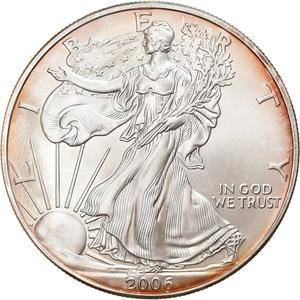 United States / Silver Ounce 2007 American Eagle - obverse photo