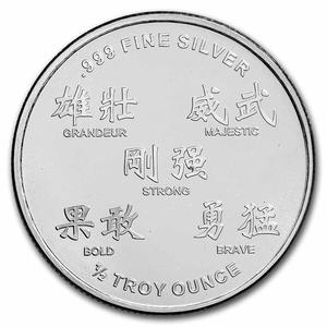 United States / Silver Half Ounce 2022 Year of the Tiger - obverse photo