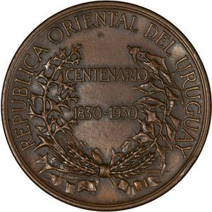 Uruguay / Centennial Medal 1930 - reverse photo