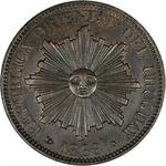 Four Centesimos 1869: Photo Coin, Uruguay, Four Centesimos 1869 / thumbnail