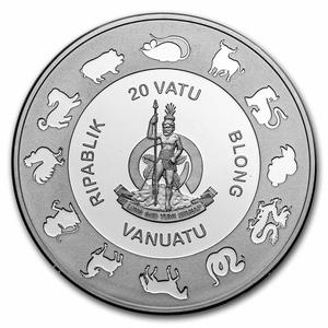 Vanuatu / Silver Ounce 2024 Year of the Dragon - obverse photo