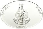 Fifty Vatu Silver 2012 Edward Teach - Blackbeard: Photo Coin, Vanuatu, Fifty Vatu Silver 2012 Edward Teach - Blackbeard / thumbnail