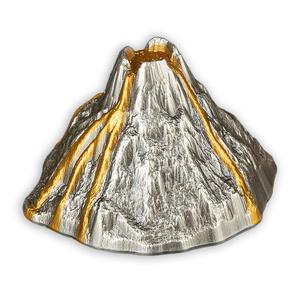 Vanuatu / Silver Five Ounces 2023 Volcano - reverse photo