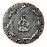 Silver Five Ounces 2021 Tyrannosaurus Rex: Photo Coin, Vanuatu, Silver Five Ounces 2021 Tyrannosaurus Rex / thumbnail