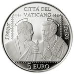 Five Euro Silver 2021 St Peter and St Paul: Photo Coin, Vatican, Five Euro Silver 2021 St Peter and St Paul / thumbnail