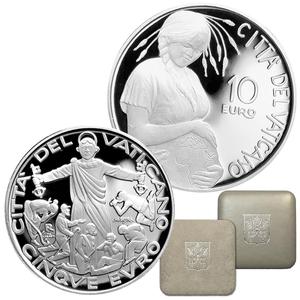 Vatican / Five Euro Silver 2020 Day of Migrants - reverse photo