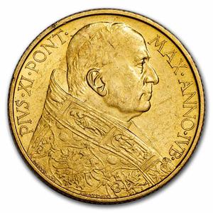 Vatican / Gold Quarter Ounce 1933 Jubilee - reverse photo